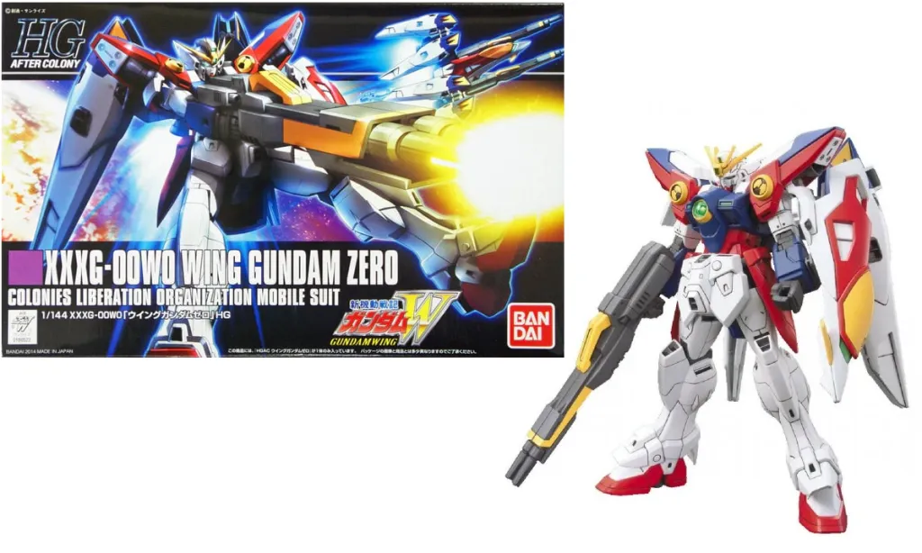 GUNDAM - HGAC Wing Gundam Zero - Model Kit - 13cm